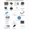 Robo kit DIYGO Мобильный робот с колесами всенаправленного движения - «globural.ru» - Воронеж