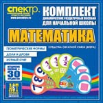 Комплект динамических раздаточных пособий - Математика (веера) Устный счет, доли и дроби, геометрические фигуры - «globural.ru» - Воронеж