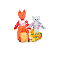 Набор шагающих кукол к сказке "Кот, Петух и Лиса" - «globural.ru» - Воронеж