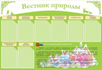 Стенд "Вестник природы" (вариант 4) - «globural.ru» - Воронеж