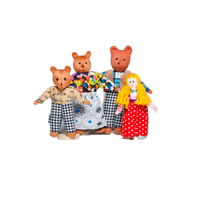 Набор шагающих кукол к сказке "Три медведя" - «globural.ru» - Воронеж