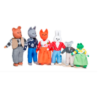 Набор шагающих кукол к сказке "Теремок" - «globural.ru» - Воронеж