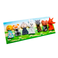 Набор пальчиковых кукол к сказке "Колобок" - «globural.ru» - Воронеж