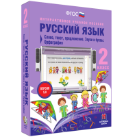 Русский язык 2 класс. Слово, текст, предложение. Звуки и буквы. Орфография - «globural.ru» - Воронеж
