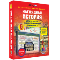 Наглядная история. История России с древнейших времен до конца XVI века. 6 класс - «globural.ru» - Воронеж