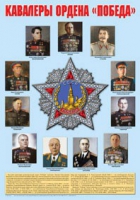 Плакат "Кавалеры ордена «Победа»" - «globural.ru» - Воронеж