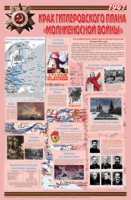 Плакат "Великая Отечественная война: Крах гитлеровского плана «молниеносной войны»" - «globural.ru» - Воронеж