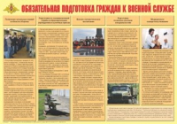 Плакат "Обязательная подготовка граждан к военной службе" - «globural.ru» - Воронеж