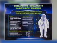 Стенд "Воздействие невесомости на организм человека" - «globural.ru» - Воронеж