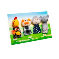 Набор пальчиковых кукол к сказке "Курочка Ряба" - «globural.ru» - Воронеж