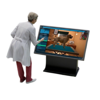 Виртуальный учебный комплекс «Процедурный тренажер ветеринарного врача». Комплектация интерактивный стол - «globural.ru» - Воронеж