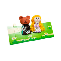 Набор пальчиковых кукол к сказке "Маша и медведь" - «globural.ru» - Воронеж