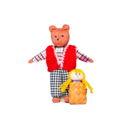 Набор шагающих кукол к сказке "Маша и медведь" - «globural.ru» - Воронеж