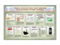 Стенды "Учебно-практическое оборудование по оказанию первой помощи" - «globural.ru» - Воронеж