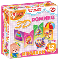 Комплект развивающих игр 3-5 лет. 3D домино (3-5 лет) - «globural.ru» - Воронеж