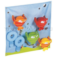 Дидактическое панно "Рыбки" (ВИК) - «globural.ru» - Воронеж