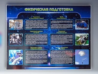 Стенд "Физическая подготовка" (вариант 2) - «globural.ru» - Воронеж