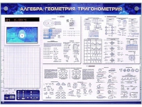 Электронно-справочное информационное панно с мультимедийным программным обеспечением "Алгебра. Геометрия. Тригонометрия" - «globural.ru» - Воронеж