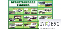 Стенд "Бронетанковая техника" - «globural.ru» - Воронеж