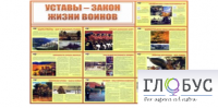 Стенд "Уставы закон жизни воинов" - «globural.ru» - Воронеж