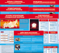 Комплект таблиц Основы гражданской обороны МЧС РФ (13 штук)	 - «globural.ru» - Воронеж