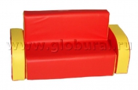 Диван с подлокотниками 120*35*45/20см (ВИК) - «globural.ru» - Воронеж