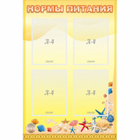 Стенд "Нормы питания" - «globural.ru» - Воронеж