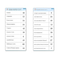 Комплект карточек (10) "Обучающий калейдоскоп. Умножение на 3, 4 и 6" - «globural.ru» - Воронеж