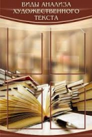 Стенд "Виды анализа художественного текста" - «globural.ru» - Воронеж