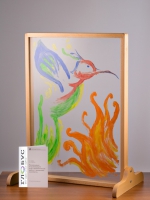 Арт-терапевтический комплекс с прозрачным мольбертом - «globural.ru» - Воронеж