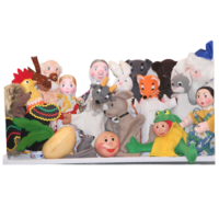 Комплект театральных кукол "Русские народные сказки" - «globural.ru» - Воронеж