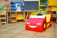 Напольная игрушка "Машинка - гонка" с аппликацией (ВИК) - «globural.ru» - Воронеж