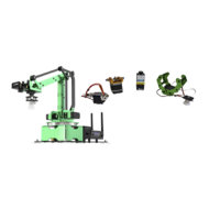 Четырёхосевой учебный робот - манипулятор "Техник" с модульными сменными насадками. - «globural.ru» - Воронеж