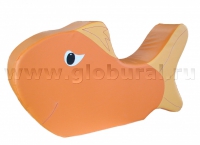 Напольная игрушка "Рыбка" с аппликацией (ВИК) - «globural.ru» - Воронеж