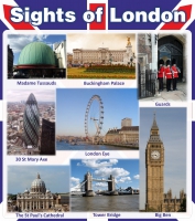 Стенд "Sights of london" - «globural.ru» - Воронеж
