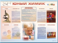Стенд-уголок "Юный химик" - «globural.ru» - Воронеж