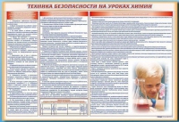 Стенд-уголок "Техника безопасности на уроках химии" - «globural.ru» - Воронеж