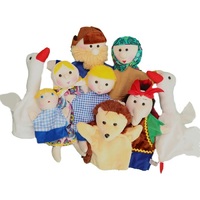 Набор перчаточных кукол к сказке "Гуси-лебеди" - «globural.ru» - Воронеж