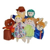 Набор перчаточных кукол к сказке "Маша и медведь" - «globural.ru» - Воронеж