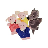 Набор перчаточных кукол к сказке "Три поросенка" - «globural.ru» - Воронеж