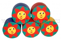 Пуфик «Солнышко» d=50*25см (ВИК) - «globural.ru» - Воронеж