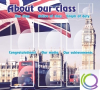 Стенд "About our class" - «globural.ru» - Воронеж