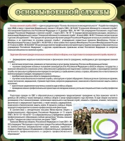Стенд "Основы военной службы" - «globural.ru» - Воронеж