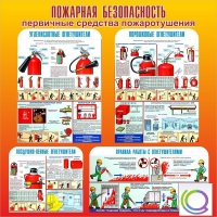 Стенд "Пожарная безопасность" (вариант 2 в ассортименте) - «globural.ru» - Воронеж