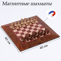 Шахматы магнитные доска и фигуры из пластика - «globural.ru» - Воронеж