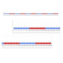 Нумирошка. Числовая прямая 0-100 по методике Нумикон - «globural.ru» - Воронеж