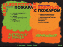 Основы пожарной  безопасности. (Электронное учебное пособие по курсу ОБЖ) - «globural.ru» - Воронеж