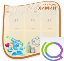 Стенд "На уроке химии" (вариант 2) - «globural.ru» - Воронеж