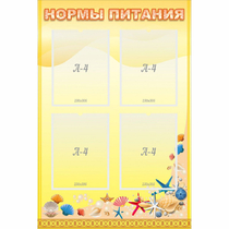 Стенд "Нормы питания" - «globural.ru» - Воронеж