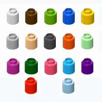  Элемент конструктора одиночный одноцветный Color Blocks 100 штук - «globural.ru» - Воронеж